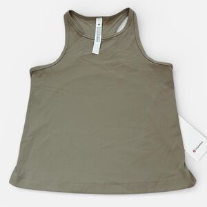 Lululemon Align Racerback Tank Top Size 12 NWT Sheer Oak